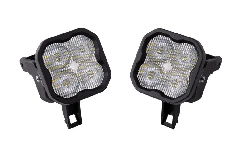 Diode Dynamics Ss3 Pro Fog Light Kit – White Sae-Compliant, Sdx Mounting, Abl Housing 1
