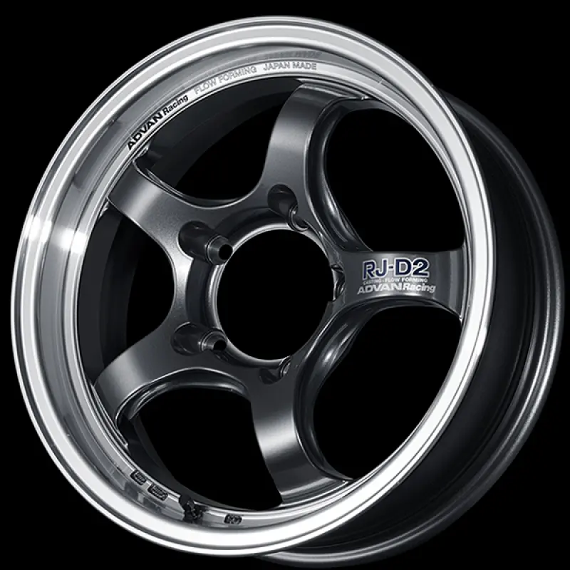 Advan Rg-D2 17X8.5 -10Mm 6-139.7 Machining & Racing Gun Metallic Wheel 1