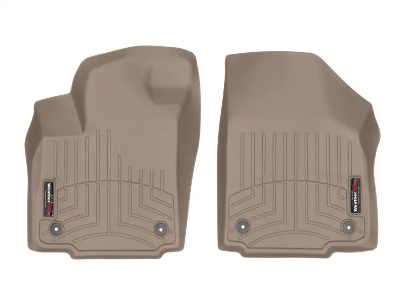 Weathertech Front Floorliner For Chevrolet Suburban (2021 And Newer) – Precision-Fit, Tan-Colored All-Weather Protection 1