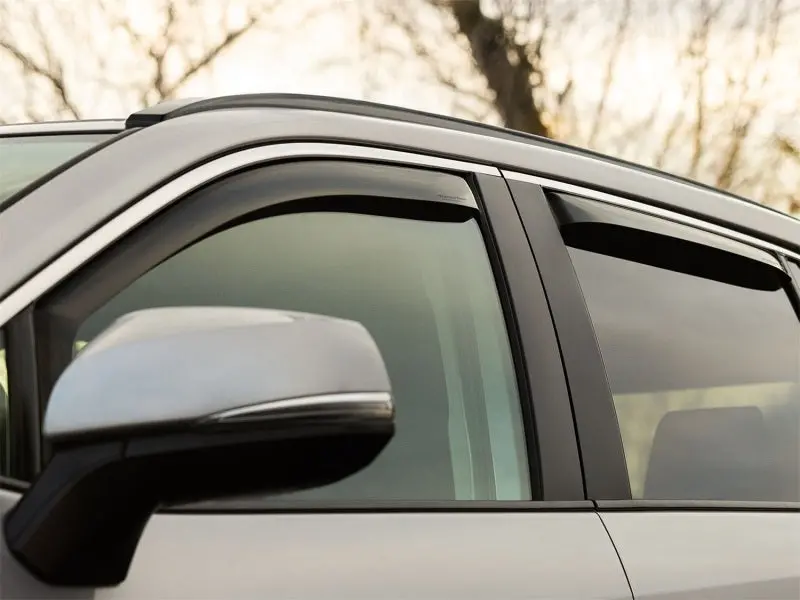 Weathertech Window Deflectors For 2008–2020 Dodge Grand Caravan – Front Side, Dark Tint Finish 1