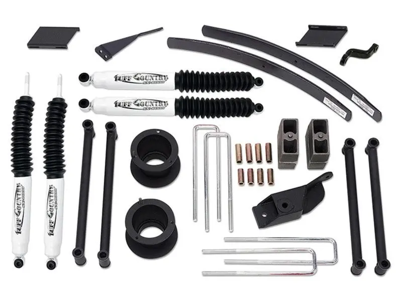 Tuff Country 4.5-Inch Lift Kit For 1994–1999 Dodge Ram 3500 4X4 – Includes Sx8000 Shocks, Excludes Factory Overloads 1
