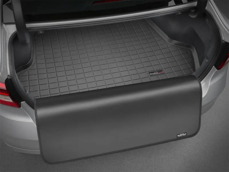 Weathertech Custom Cargo Liners For 2016+ Bmw X1 With Standard Rear Seats – Tan W/ Bumper Protector 1