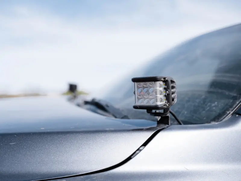 Cali Raised Low-Profile Ditch Light Mounting Kit For 2016–2023 Toyota Tacoma – No Switch Included 1