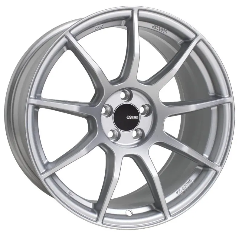 Enkei Ts9 18X9.5 5X100 45Mm Offset 72.6Mm Bore Silver Paint 1