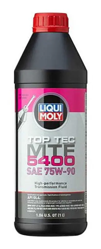 Liqui Moly Top Tec Mtf 5400 Fully Synthetic Manual Transmission Fluid – 75W-90, 1 Liter 1