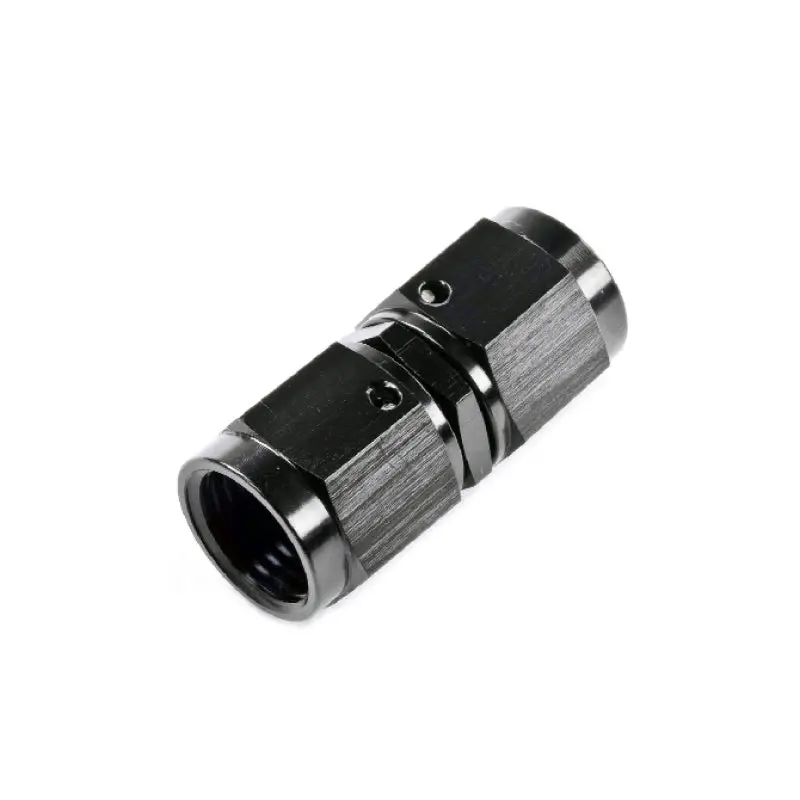 Snow Performance 6An Female Swivel Fitting – Black Anodized Aluminum, High-Pressure Coolant Or Boost Hose Connection 1