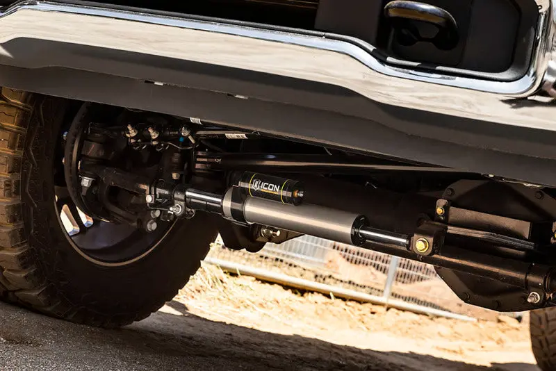 Icon Centerline Steering Stabilizer Kit For Ford F-250/F-350 (2005 And Newer) – 2.5-Inch Dual-Stage Hydraulic Damper System 2
