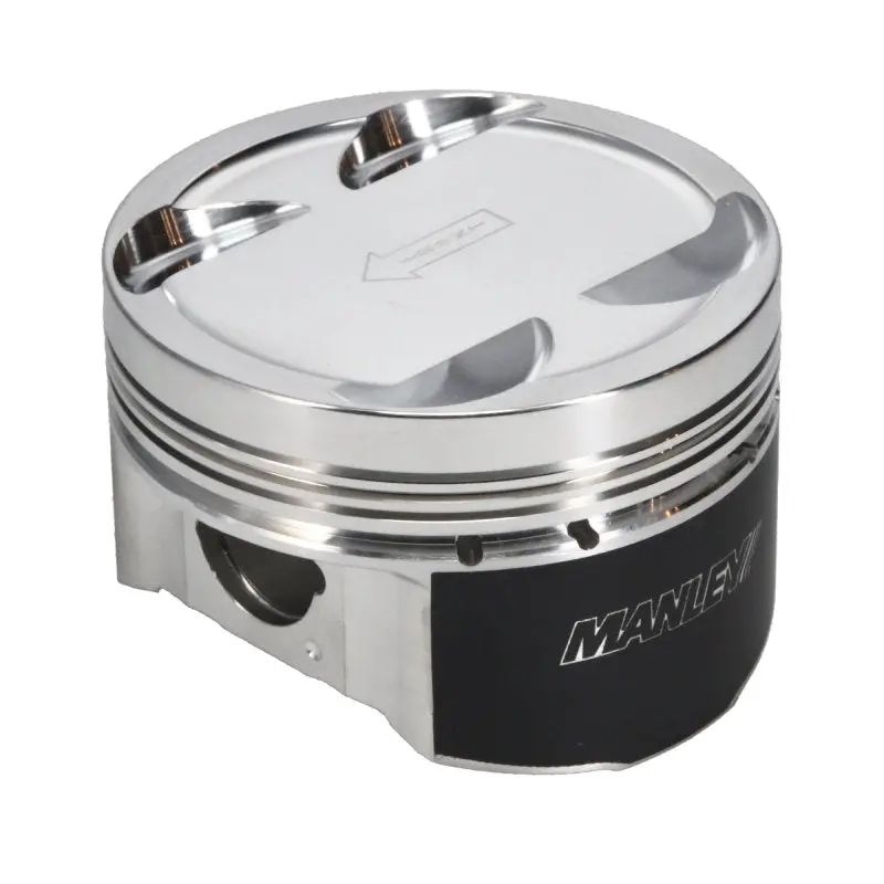 Manley Forged Piston Set For 1990–1994 Mitsubishi Eclipse (4G63T, 6-Bolt) – 85.5Mm +.5Mm Overbore, 9.0:1 Dish, Includes Rings 1