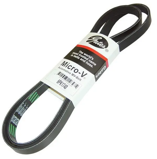 Gates Micro-V Drive Belt For Acura Nsx (1991–2005), Eagle Talon (1996–1998), Honda Prelude (1988–1991), Infiniti Q45 (1994–1996) 1