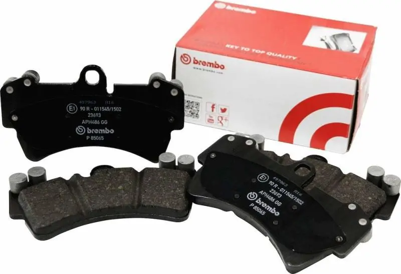 Brembo Premium Ceramic Brake Pads For 2011–2018 Volvo S60 – Oe-Compatible Nao Compound 1