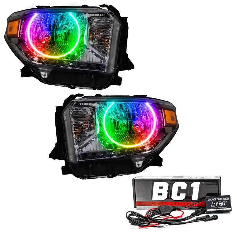 Oracle Colorshift Led Headlight Kit With Bc1 Controller – Smd Technology For 2014–2017 Toyota Tundra 1
