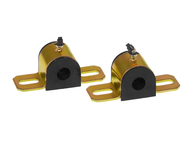 Prothane Greasable Universal Sway Bar Bushings – 3/4" Id, Type B Bracket, Black 1